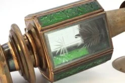 Pair Of Victorian Antique Brass Oil Carriage Lantern Lights 21 Pair Of Victorian Antique Brass Oil Carriage Lantern Lights -OGT Sale Store q288109 04