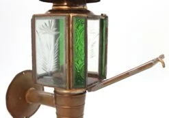 Pair Of Victorian Antique Brass Oil Carriage Lantern Lights 24 Pair Of Victorian Antique Brass Oil Carriage Lantern Lights -OGT Sale Store q288109 07