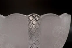 Vintage Frosted Floral Glass Gas Lamp Replacement Shade 19 Vintage Frosted Floral Glass Gas Lamp Replacement Shade -OGT Sale Store q288110 05