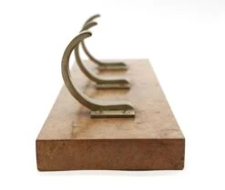 European Vintage Aluminum Triple Hook Wall Rack 10 European Vintage Aluminum Triple Hook Wall Rack -OGT Sale Store racks for sale 22bel10850