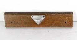 European 1 Art Deco Aluminum Hook Wood Mount Wall Rack 11 European 1 Art Deco Aluminum Hook Wood Mount Wall Rack -OGT Sale Store racks for sale 23bel10926