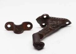 Antique Aesthetic Iron Rail Bracket -OGT Sale Store railing hardware for sale n260180