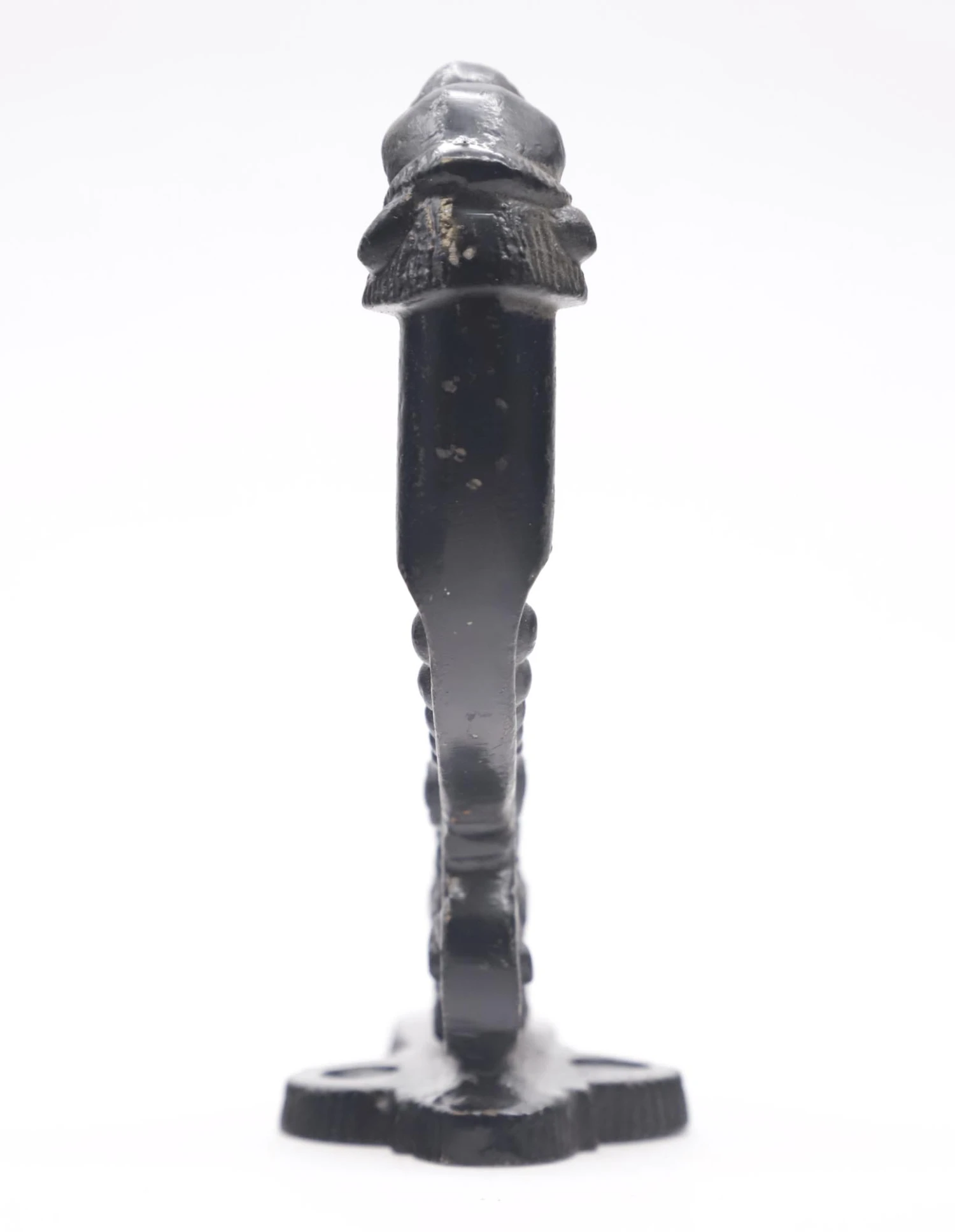 Repro Black Cast Iron Staircase Railing Bracket 5 Repro Black Cast Iron Staircase Railing Bracket - Image 3