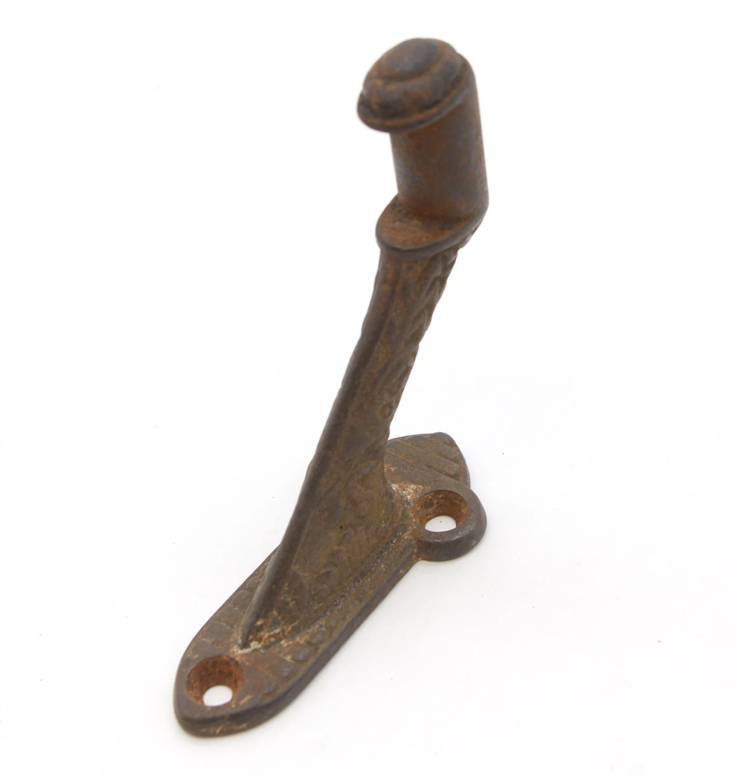 Pair Of Antique Cast Iron Aesthetic Handrail Brackets 5 Pair Of Antique Cast Iron Aesthetic Handrail Brackets - Image 3