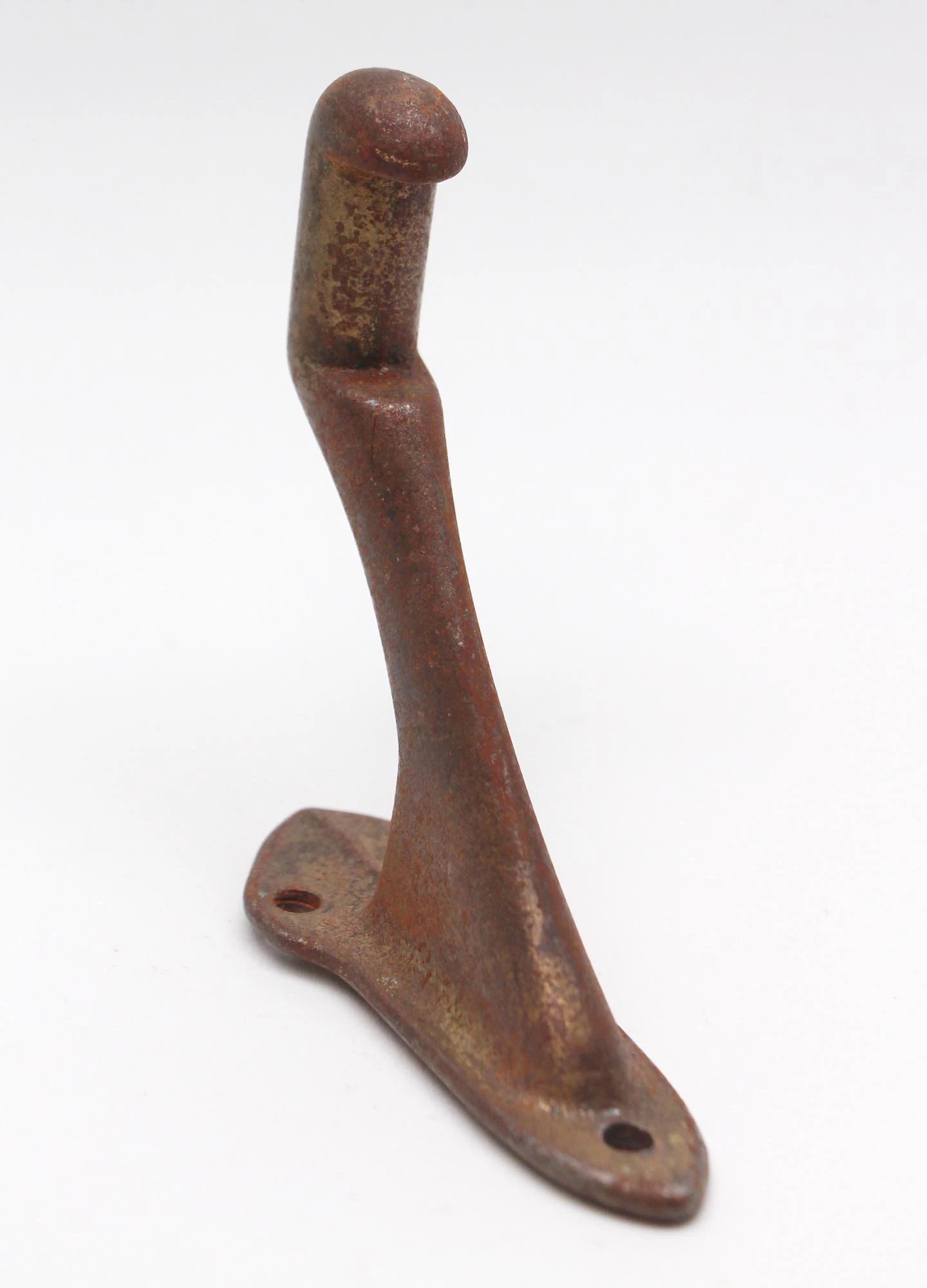 Brass Plated Iron Railing Support 4 Brass Plated Iron Railing Support - Image 2