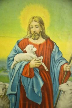 The Lord Is My Shepherd Framed Print -OGT Sale Store religious antiques for sale q279170