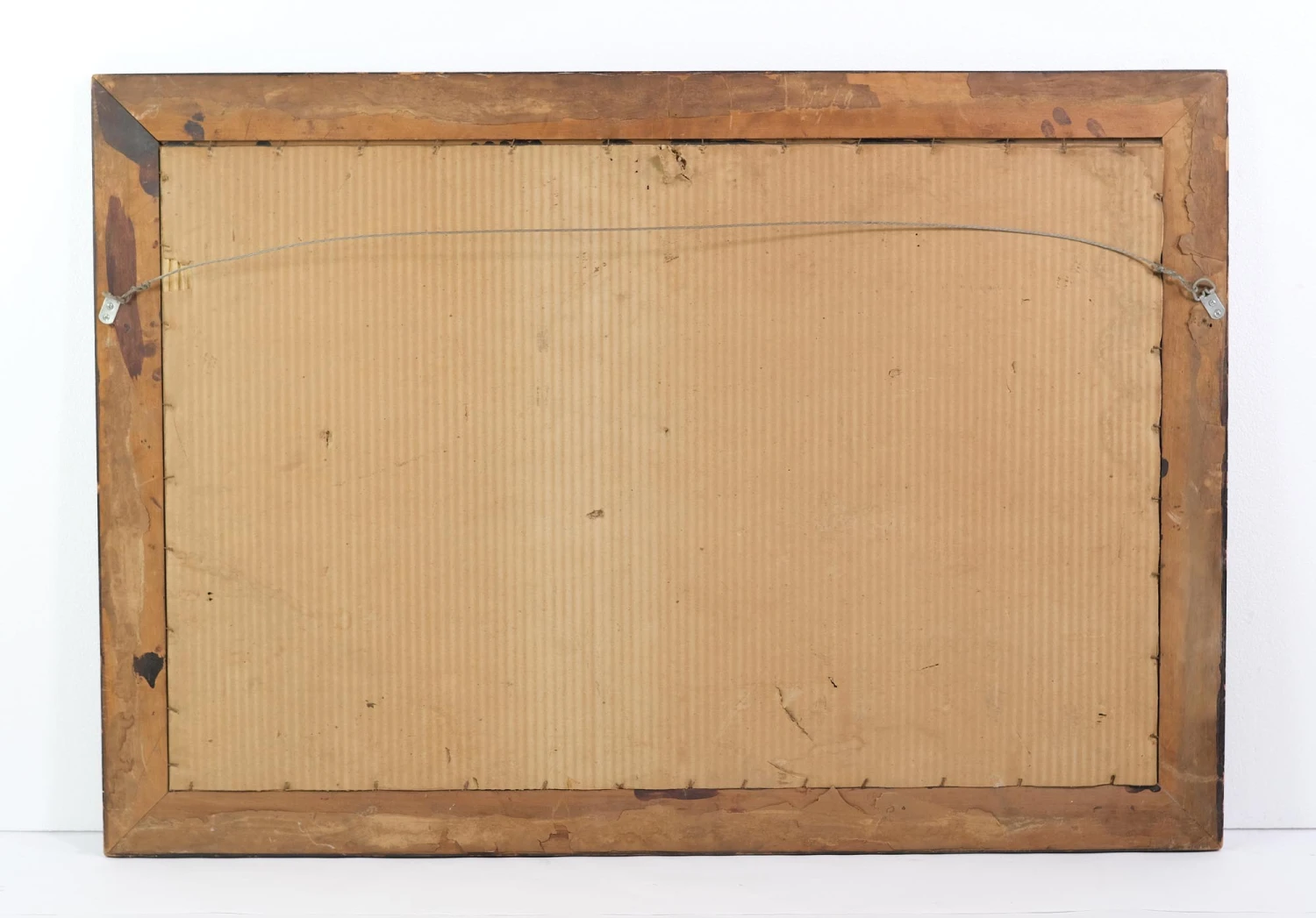 Vintage Sepia Art Print Of Christ & His Followers In A Black Wood Frame 4 Vintage Sepia Art Print Of Christ & His Followers In A Black Wood Frame - Image 2