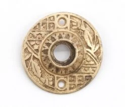 Antique 2.125 In. Bronze Aesthetic Door Rosette