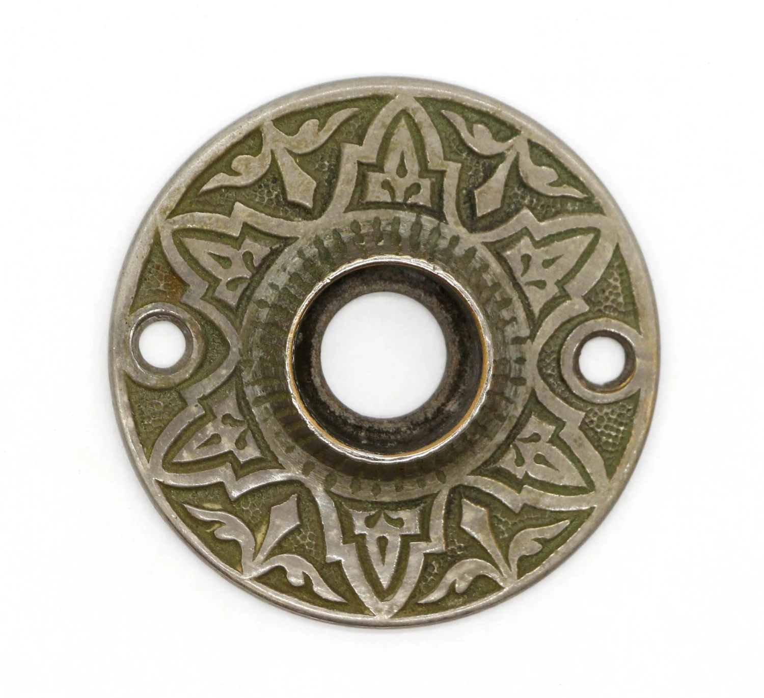 Antique 6 Fold Bronze Aesthetic 2 In. Door Rosette 3 Antique 6 Fold Bronze Aesthetic 2 In. Door Rosette