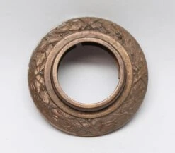 Antique Brass Ornate Rosette