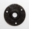 Antique Cast Iron 6 Fold Aesthetic Rosette
