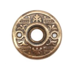 Brass Plated Steel Aesthetic 2 In. Door Rosette