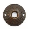 Bronze 2 In. Floral Antique Door Rosette -OGT Sale Store rosettes bronze 2 in floral antique door rosette q277054
