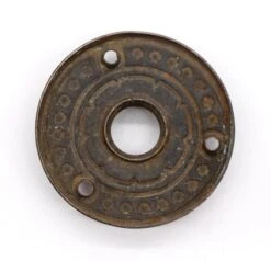 Antique 2 In. Radial Cross Pressed Steel Door Rosette 7 Antique 2 In. Radial Cross Pressed Steel Door Rosette -OGT Sale Store rosettes for sale q276821