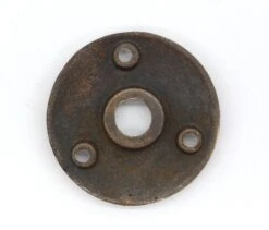 Antique 2 Fold Bronze 2 In. Floral Door Rosette -OGT Sale Store rosettes for sale q277015