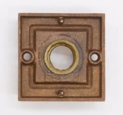 Square Deep Recess Framing Cast Brass Door Knob Rosette 8 Square Deep Recess Framing Cast Brass Door Knob Rosette -OGT Sale Store rosettes for sale q283191