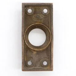 Vintage Rectangular 2.5 In. Nickeled Brass Yale & Towne Door Rosette 8 Vintage Rectangular 2.5 In. Nickeled Brass Yale & Towne Door Rosette -OGT Sale Store rosettes for sale q284496