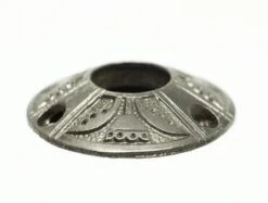 Antique 3 Fold Floral Iron Rosette -OGT Sale Store rosettes n249089