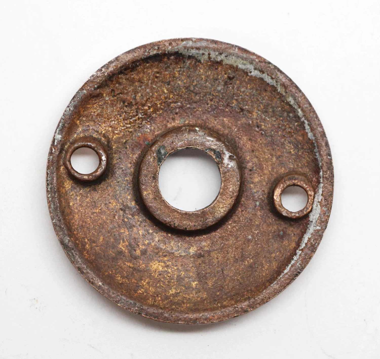 Polished Bronze Asymmetrical Eastlake Rosette 4 Polished Bronze Asymmetrical Eastlake Rosette - Image 2