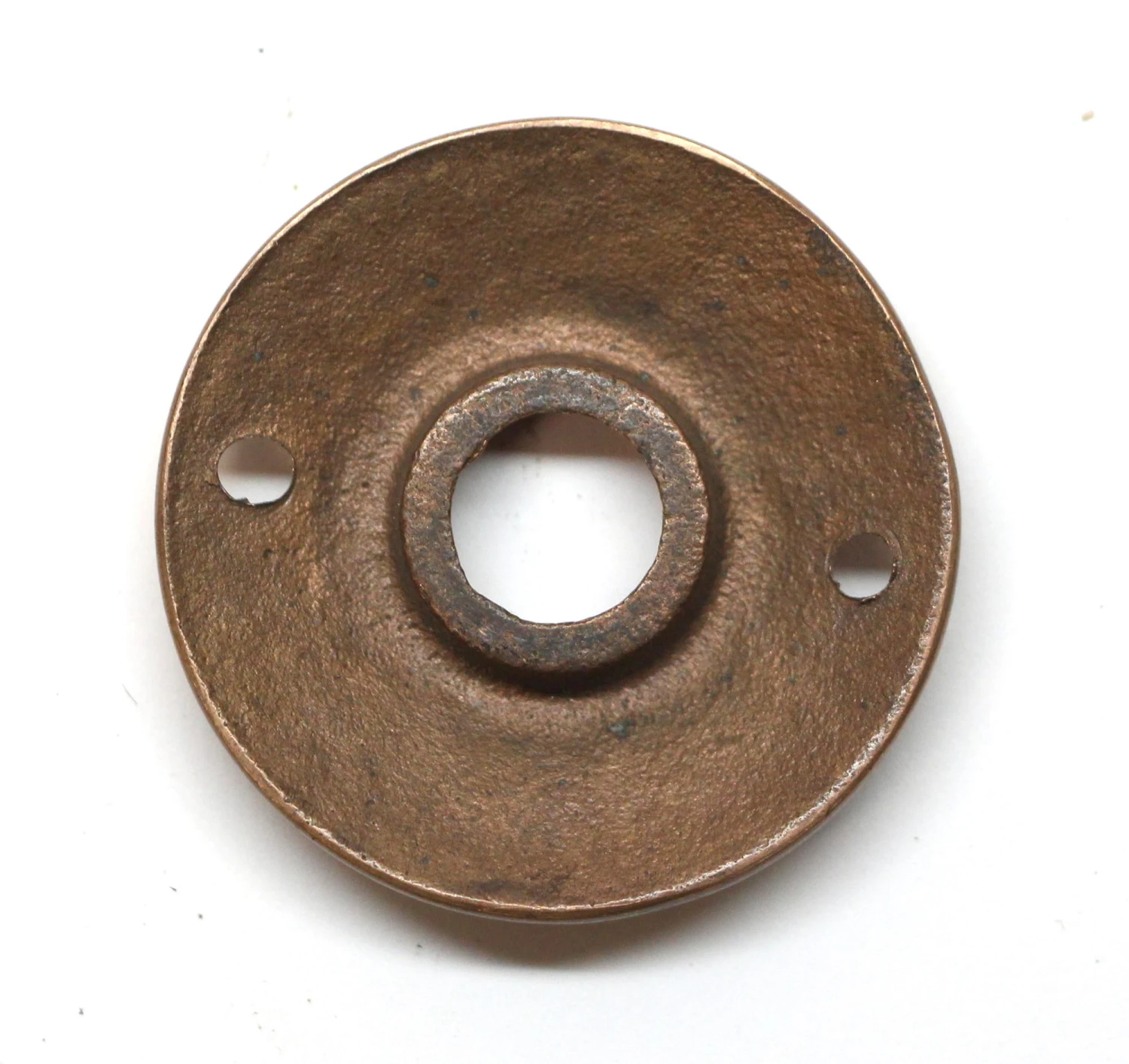 Antique 1.875 In. Victorian Bronze Door Knob Rosette 4 Antique 1.875 In. Victorian Bronze Door Knob Rosette - Image 2