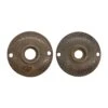 Pair Of Antique 2.125 In. Cast Bronze Aesthetic Door Rosettes 1 Pair Of Antique 2.125 In. Cast Bronze Aesthetic Door Rosettes -OGT Sale Store rosettes pair of antique 2125 in cast bronze aesthetic door rosettes q284443