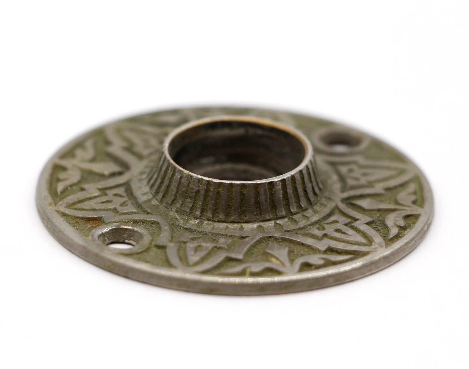 Antique 6 Fold Bronze Aesthetic 2 In. Door Rosette 4 Antique 6 Fold Bronze Aesthetic 2 In. Door Rosette - Image 2