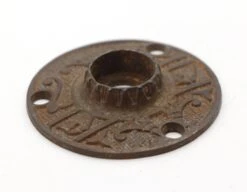 Antique 2.25 In. Victorian Cast Iron Door Rosette -OGT Sale Store rosettes q277014