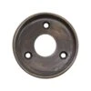 Replica 1.875 In. Flat Collar Darkened Brass Door Rosette