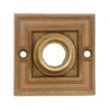 Square Deep Recess Framing Cast Brass Door Knob Rosette -OGT Sale Store rosettes square deep recess framing cast brass door knob rosette q283191