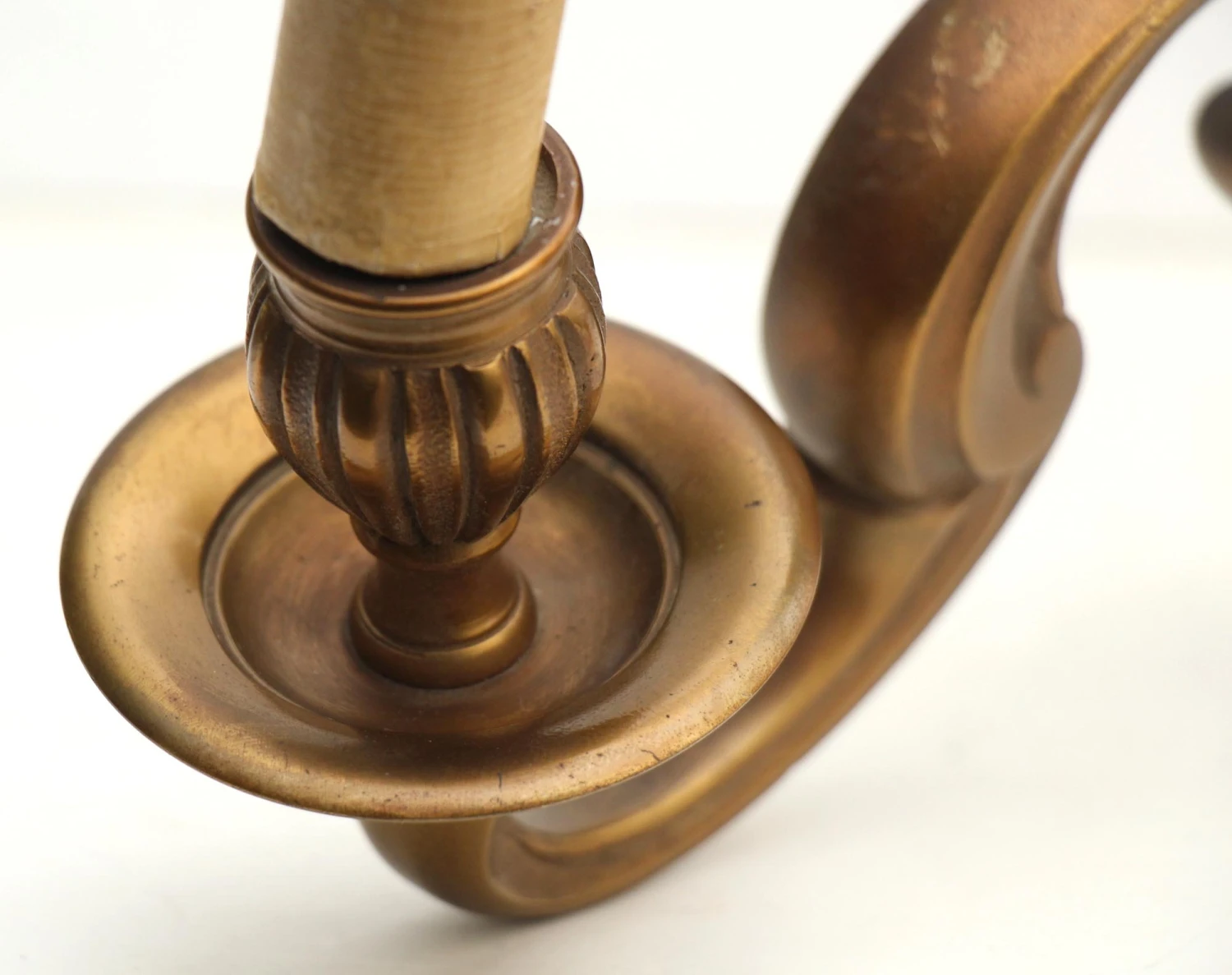 Pair Of French Bronze Wall Sconces 4 Pair Of French Bronze Wall Sconces - Image 2