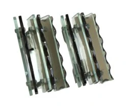 Pair Of Mid Century Glass Wall Sconces 10 Pair Of Mid Century Glass Wall Sconces -OGT Sale Store sconces wall lighting 17bel10031