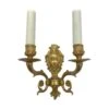 Antique French Gold Gilded Bronze 2 Arm Wall Sconce 1 Antique French Gold Gilded Bronze 2 Arm Wall Sconce -OGT Sale Store sconces wall lighting antique french gold gilded bronze 2 arm wall sconce q284363