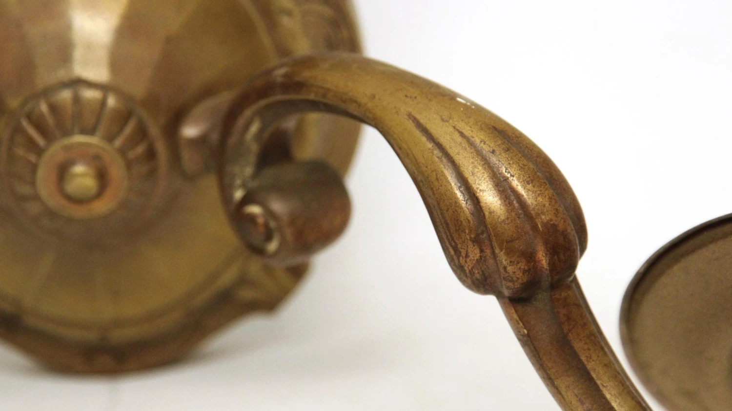 Pair Of Large Art Nouveau Bronze Double Arm Wall Sconces 5 Pair Of Large Art Nouveau Bronze Double Arm Wall Sconces - Image 3