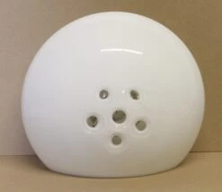 Pair Of White Murano Glass Round Wall Sconces -OGT Sale Store sconces wall lighting for sale 21bel10671