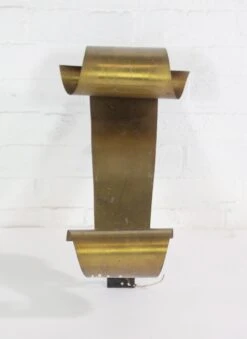 Pair Of Mid Century French Curved Brass Wall Sconces 11 Pair Of Mid Century French Curved Brass Wall Sconces -OGT Sale Store sconces wall lighting for sale 21bel5624