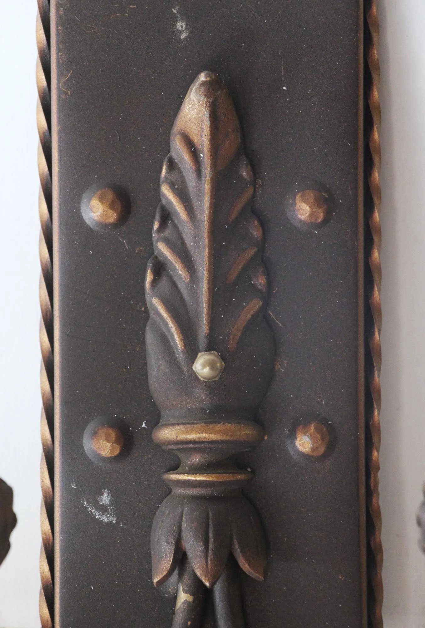 Pair Of 1930s French Double Arm Wall Sconces 5 Pair Of 1930s French Double Arm Wall Sconces - Image 3