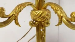 Antique Gilded French Brass 2 Arm Wall Sconce 12 Antique Gilded French Brass 2 Arm Wall Sconce -OGT Sale Store sconces wall lighting for sale h138360