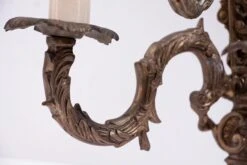 Pair Of 1870s Victorian 3 Arm Bronze Wall Sconces 13 Pair Of 1870s Victorian 3 Arm Bronze Wall Sconces -OGT Sale Store sconces wall lighting for sale n258364