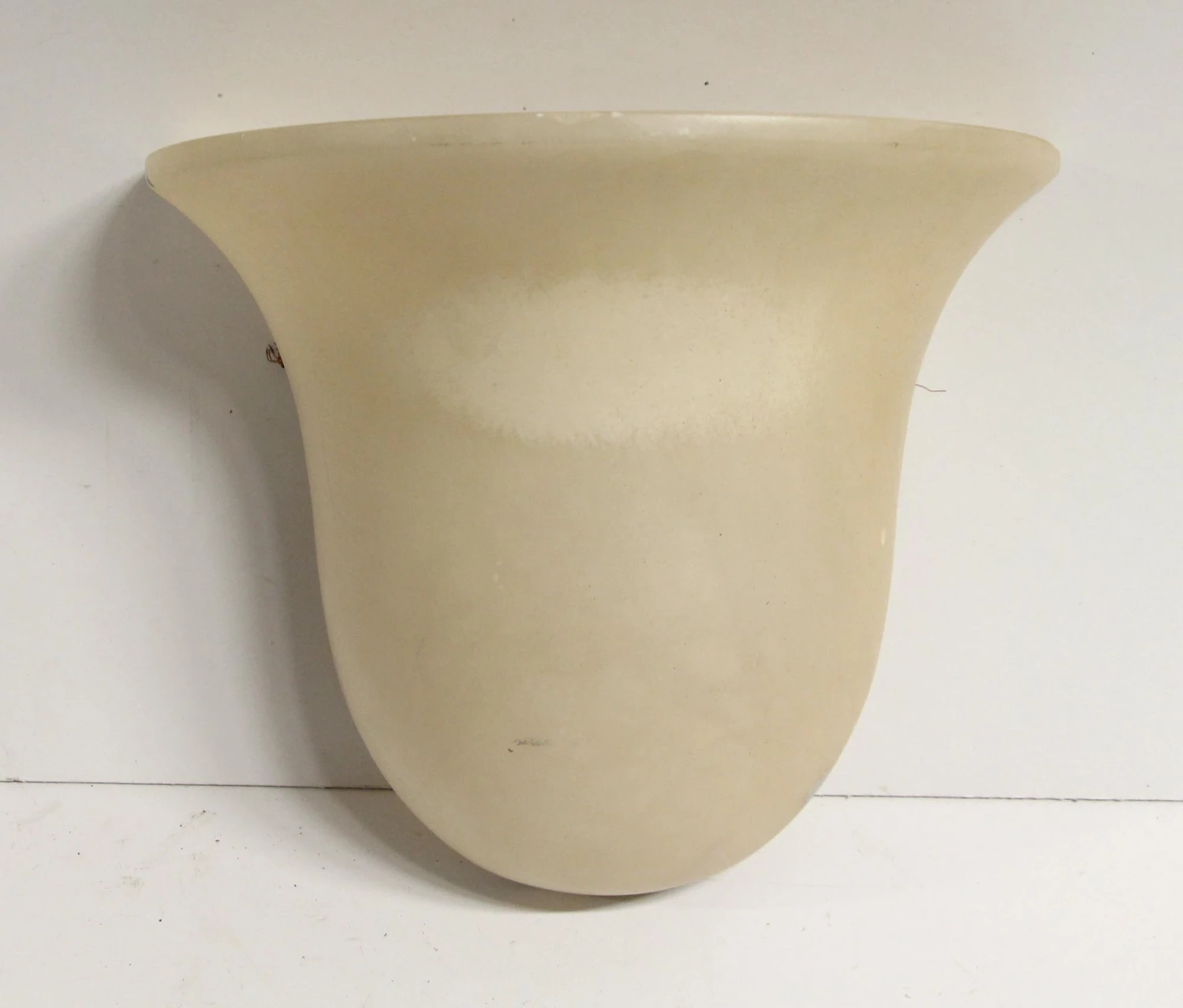 Pair Of Modern Alabaster Tan Wall Sconces 5 Pair Of Modern Alabaster Tan Wall Sconces - Image 3
