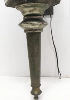 Pair Of Antique Black Victorian Carriage Lanterns -OGT Sale Store sconces wall lighting for sale p263123