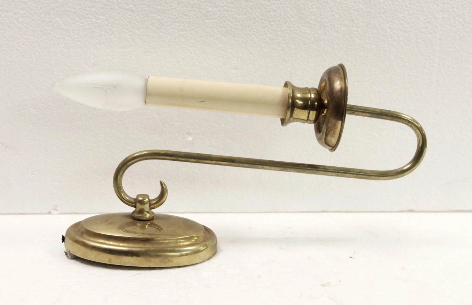 Traditional Polished Brass Candle Wall Sconce 5 Traditional Polished Brass Candle Wall Sconce - Image 3