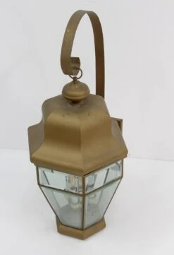 Large Exterior Lantern With Brass Finish -OGT Sale Store sconces wall lighting for sale p270929