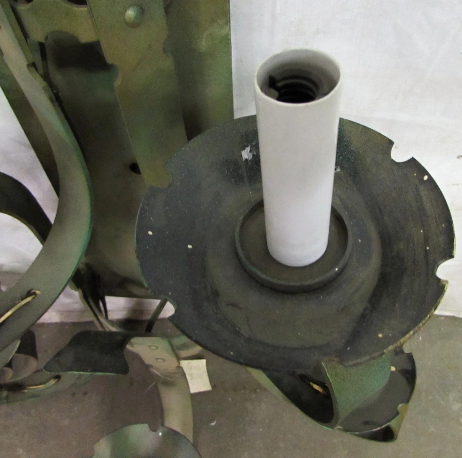 Antique Arts & Crafts 5 Arm Iron Wall Sconce 4 Antique Arts & Crafts 5 Arm Iron Wall Sconce - Image 2