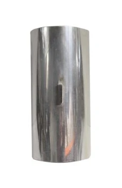 Mid Century Nickel 2 Light Wall Sconce