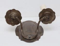 Vintage Traditional 2 Arm Brass Wall Sconce -OGT Sale Store sconces wall lighting n243705