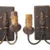 Pair Of 1930s French Double Arm Wall Sconces 2 Pair Of 1930s French Double Arm Wall Sconces -OGT Sale Store sconces wall lighting pair of 1930s french double arm wall sconces chs577