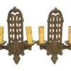 Pair Of Bronze 2 Arm Art Deco Wall Sconces 1 Pair Of Bronze 2 Arm Art Deco Wall Sconces -OGT Sale Store sconces wall lighting pair of bronze 2 arm art deco wall sconces p262192