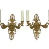 Pair Of French Empire Gilded Bronze Two Arm Swan Wall Sconces 2 Pair Of French Empire Gilded Bronze Two Arm Swan Wall Sconces -OGT Sale Store sconces wall lighting pair of french empire gilded bronze two arm swan wall sconces q284356