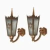 Pair Of Restored Antique 25 In. Exterior Wall Sconces 1 Pair Of Restored Antique 25 In. Exterior Wall Sconces -OGT Sale Store sconces wall lighting pair of restored antique 25 in exterior wall sconces q288114