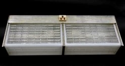 Vintage Glass & Nickel Art Deco Above Cabinet Bathroom Light 14 Vintage Glass & Nickel Art Deco Above Cabinet Bathroom Light -OGT Sale Store sconces wall lighting q274288